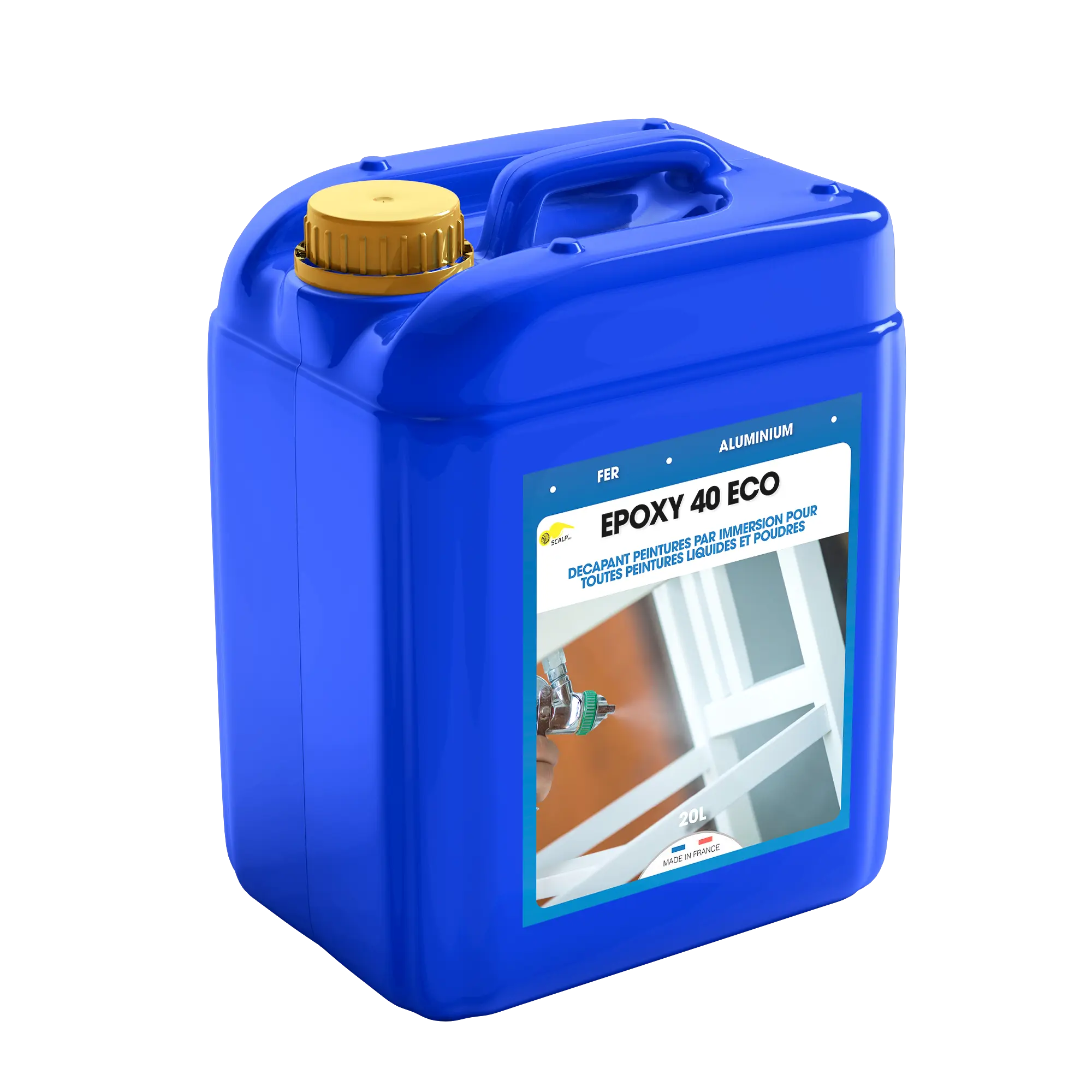Epoxy 40 Eco Décapant peinture epoxy par trempage
