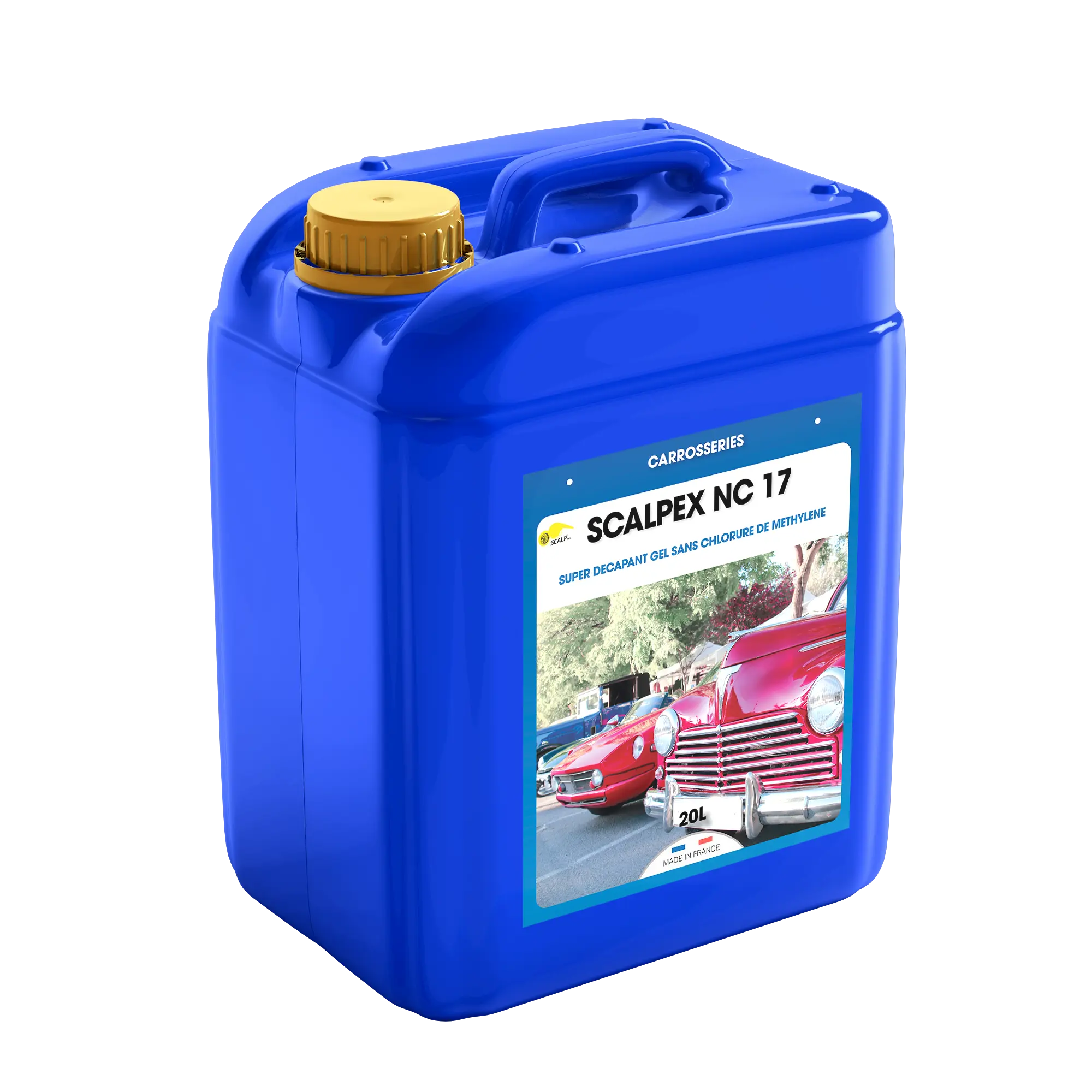 SCALPEX NC17 Décapant gel carrosserie