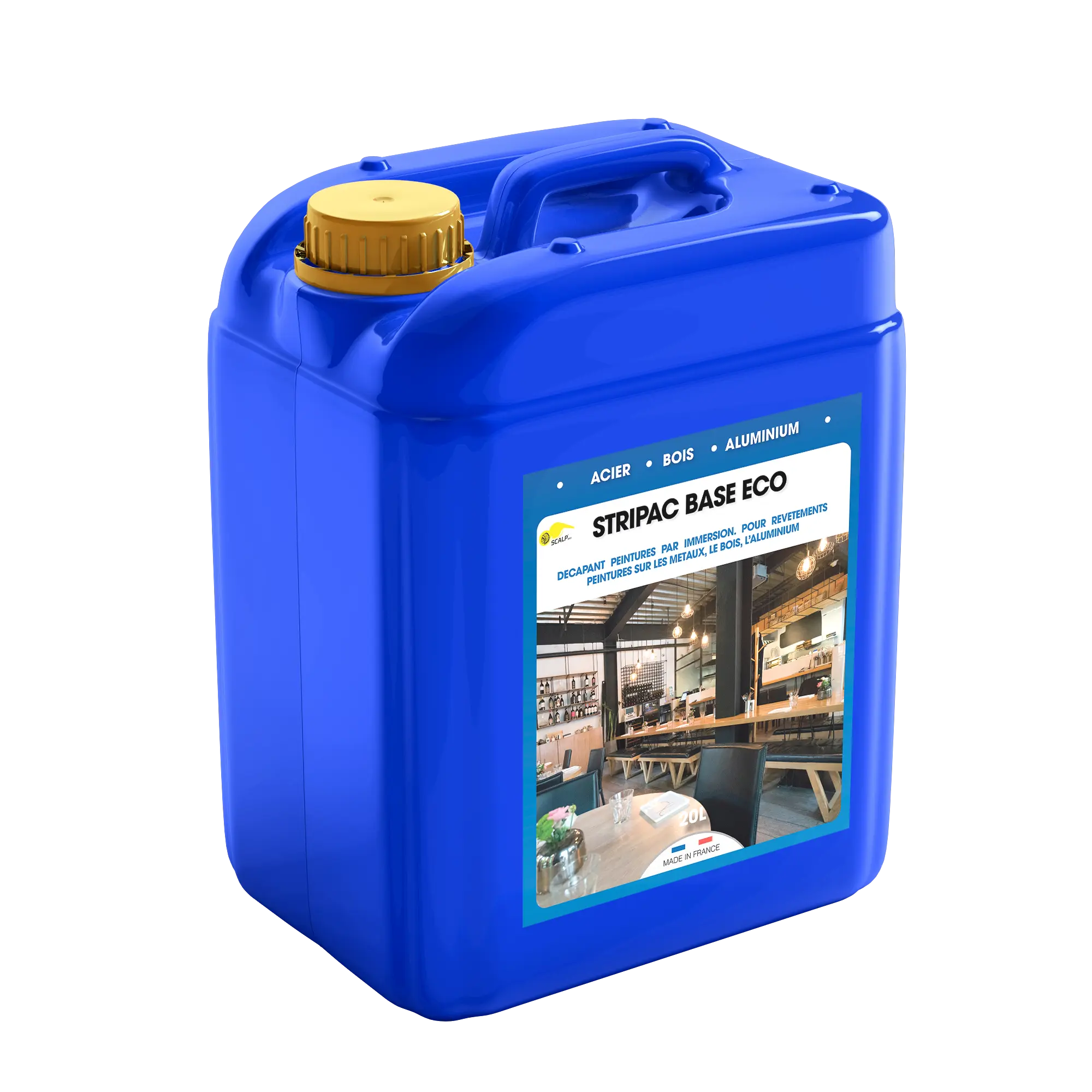 STRIPAC BASE ECO_ Décapant peinture en bain froid