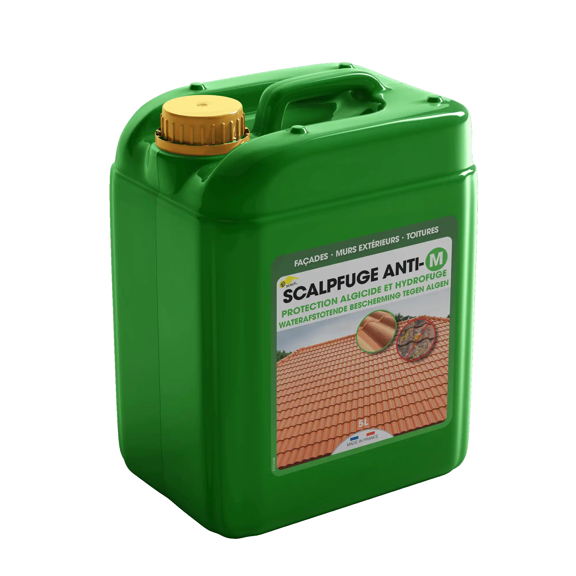scalpfuge anti-m Protection anti-dépôts verts